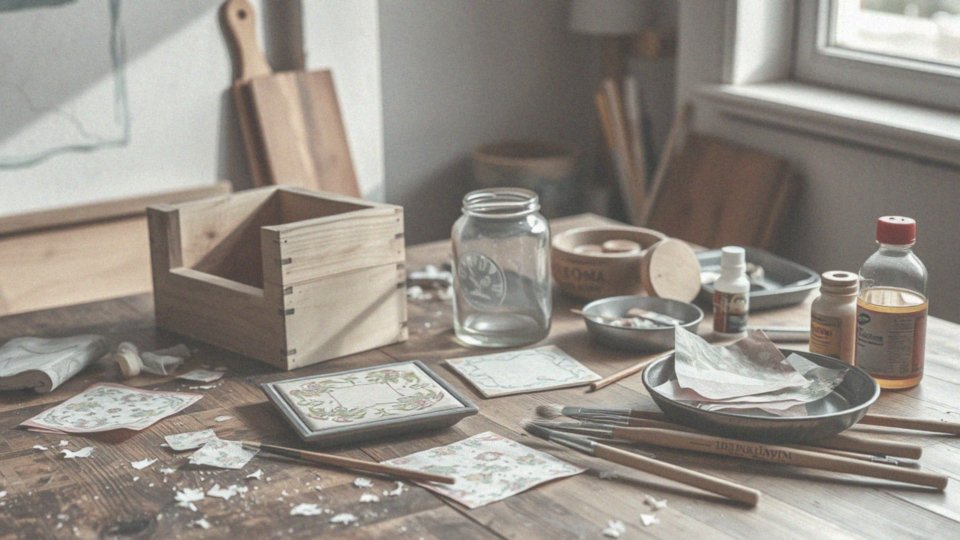 Jakie powierzchnie można ozdabiać klejem do decoupage?