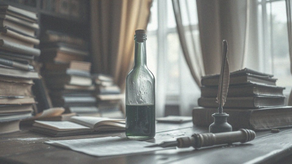Co znajduje się w flaszce z zielonym płynem?