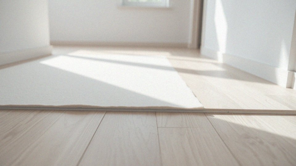 Jakie są zalety używania podkładu pod panele winylowe?