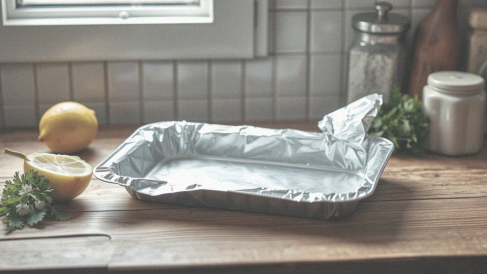 Jakie są zagrożenia związane z używaniem tacki aluminiowej?