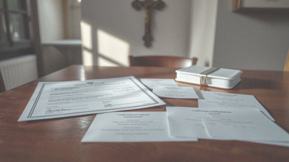 Jakie dokumenty są potrzebne do chrztu?