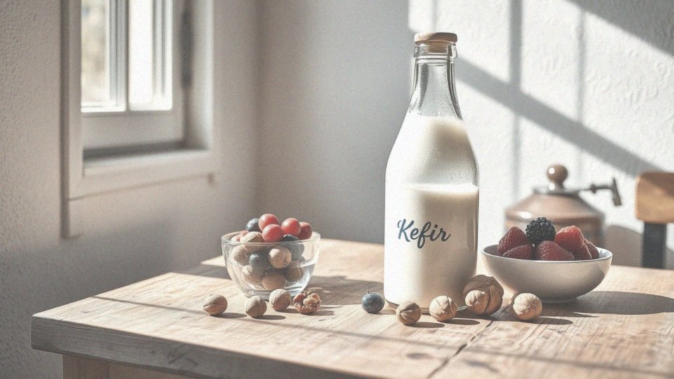 Jak wyróżnia się kefir jako produkt fermentowany w diecie?