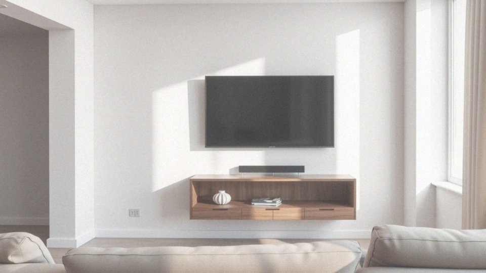 Jakie są zalecane wysokości montażu telewizora w zależności od przekątnej ekranu?