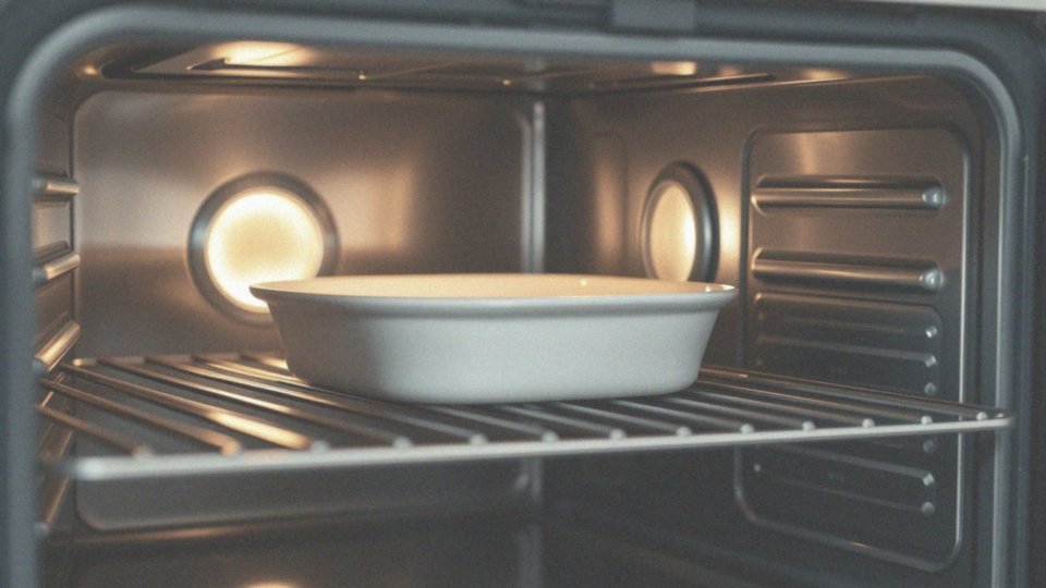 Jakie są zasady używania zimnych naczyń w nagrzanym piekarniku?