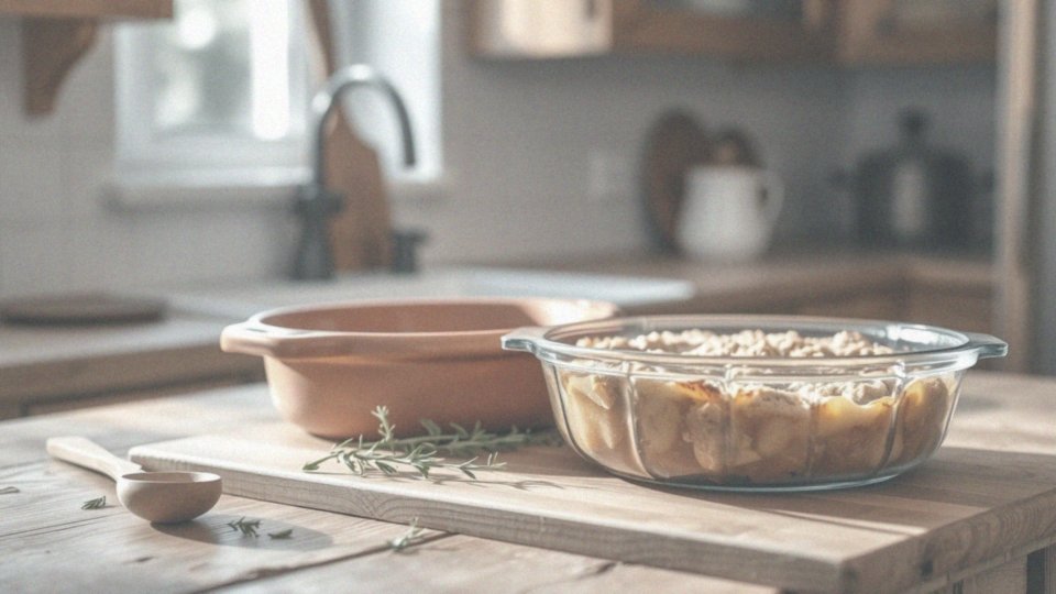 Jakie różnice występują między naczyniami ceramicznymi a szklanymi do pieczenia?