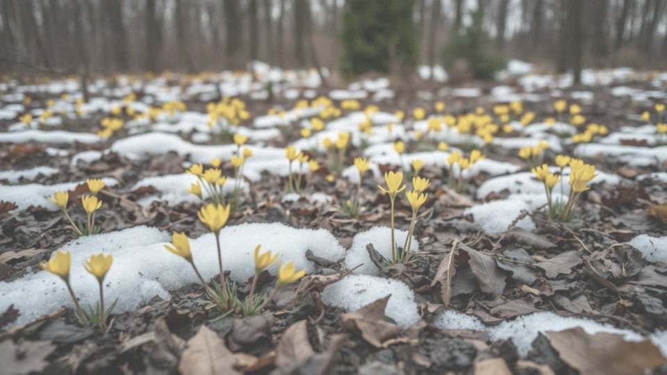 Gdzie występuje rannik zimowy w naturze?