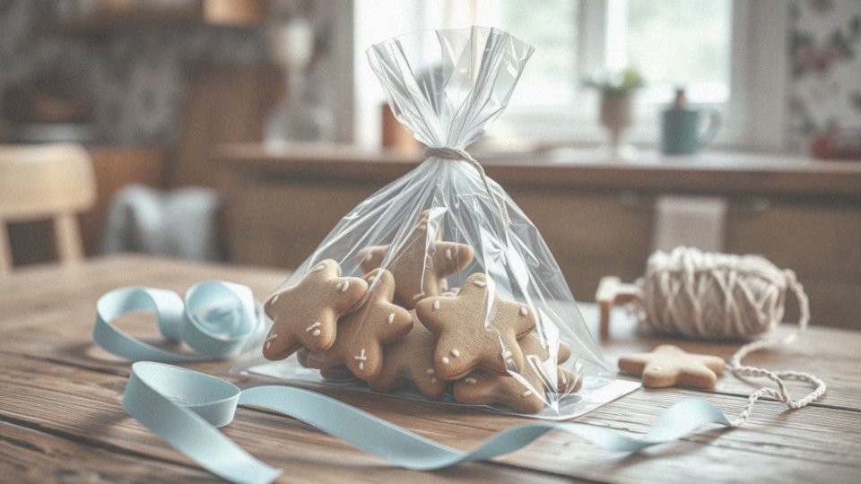 Jakie są zalety woreczków celofanowych do pakowania ciastek?