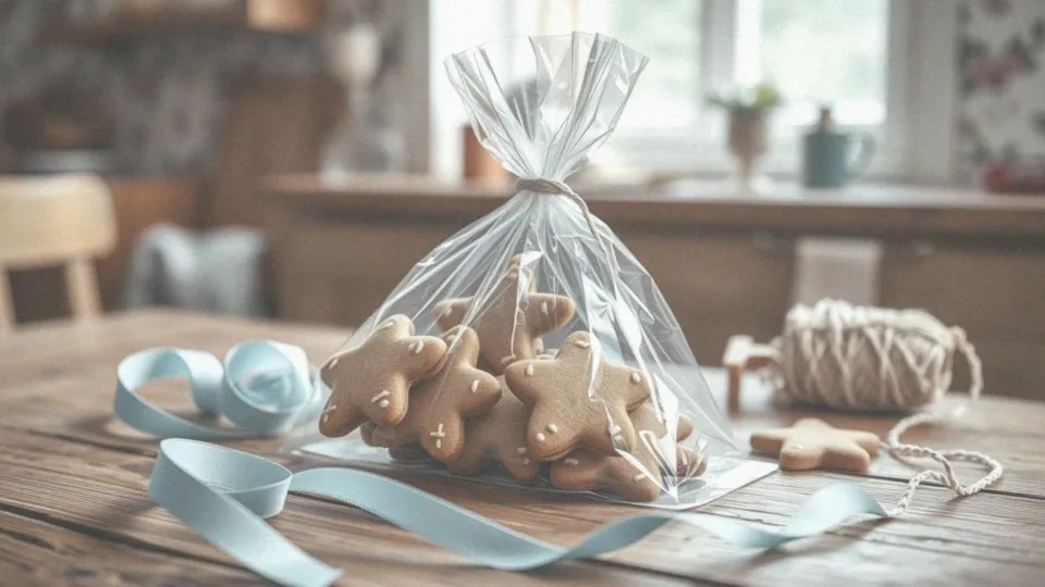 Jakie są zalety woreczków celofanowych do pakowania ciastek?