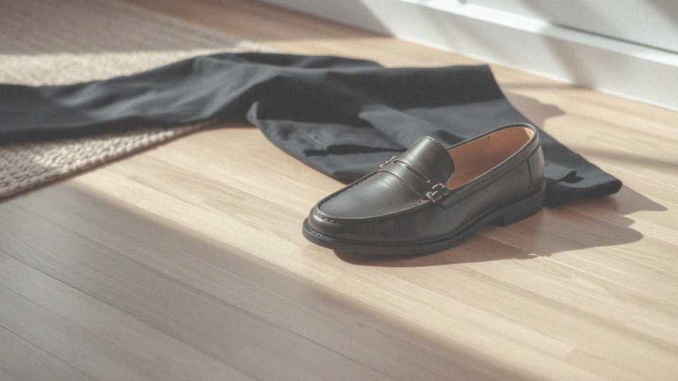 Jakie loafersy nadają się do czarnych spodni?