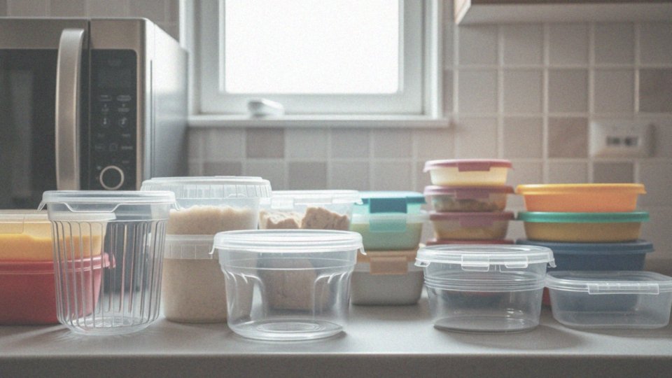 Dlaczego niektóre pojemniki plastikowe nie mogą być używane w mikrofali?