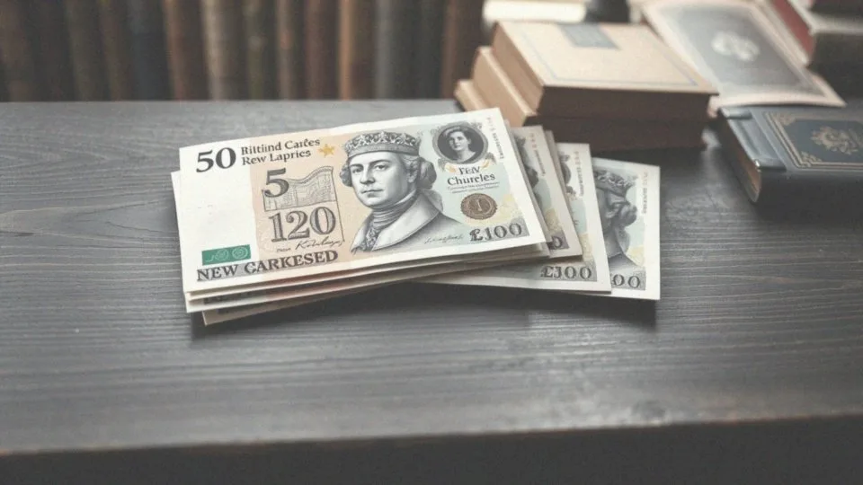 Funty brytyjskie – nowe banknoty z wizerunkiem króla Karola III