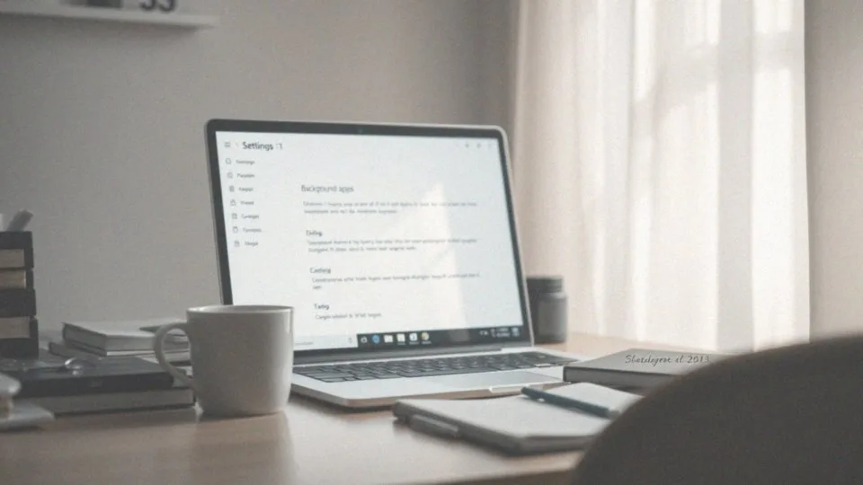 Jak wyłączyć aplikacje w tle Windows 11? Przewodnik krok po kroku