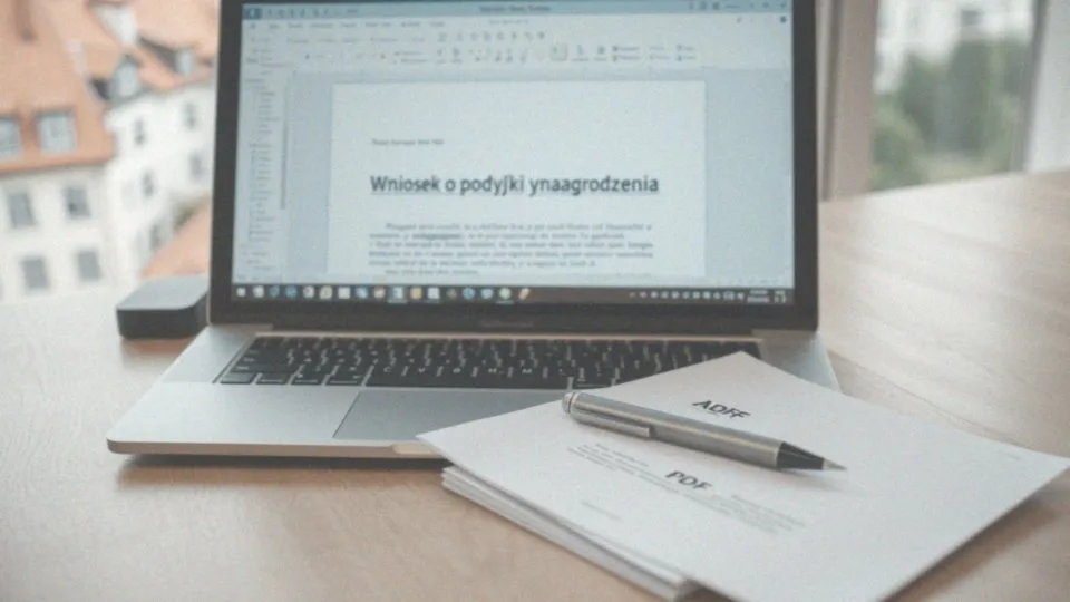 Wniosek o podwyżkę wynagrodzenia PDF – wzór i porady